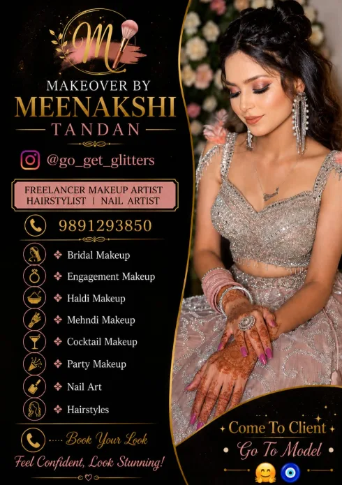 Meenakshi Tandan makeover artist