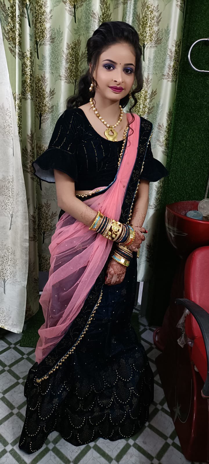 Shubhaangi Makeup Studio portfolio makeup work photo