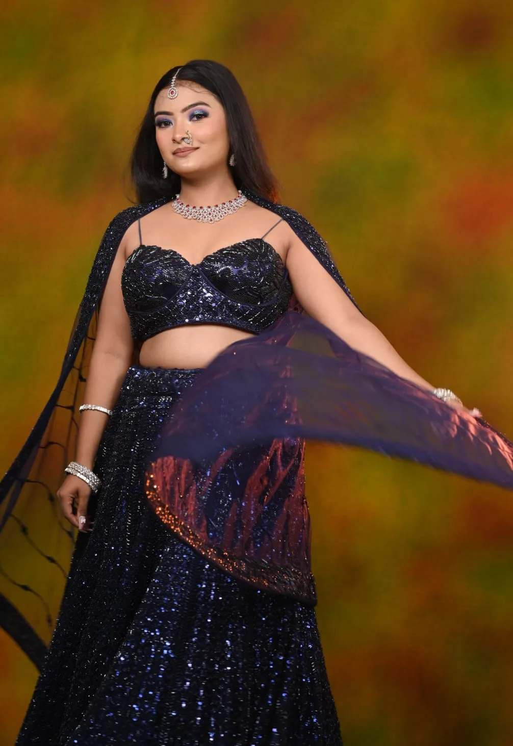 Kajal portfolio makeup work photo
