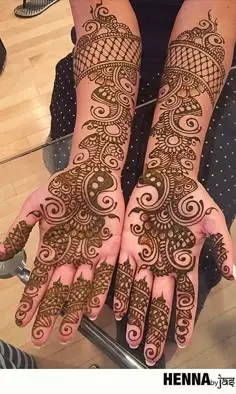 Traditional Bridal Mehndi Design