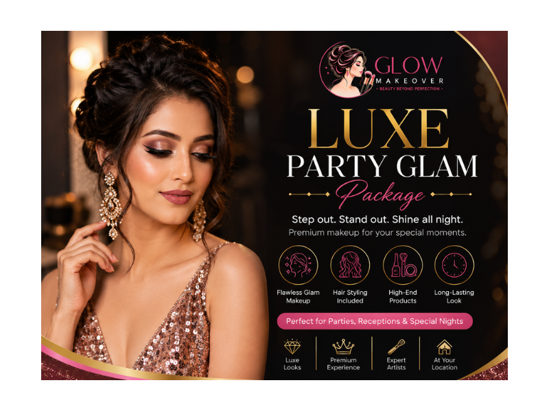 Luxe Party Glam Package
