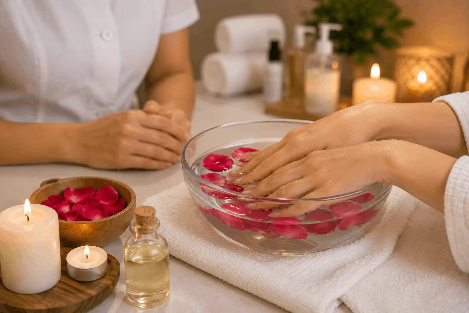 Aroma Manicure at Home