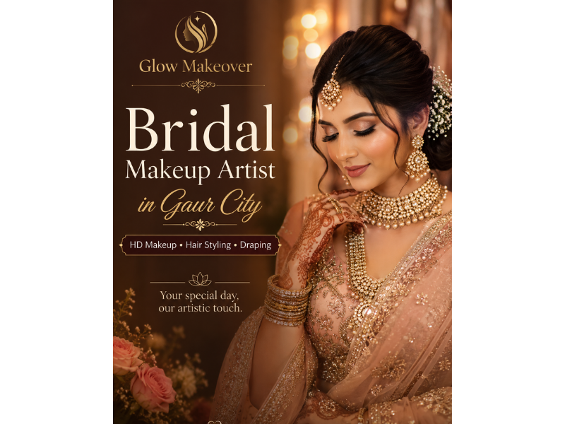 Bridal Makeup Artist in Gaur City